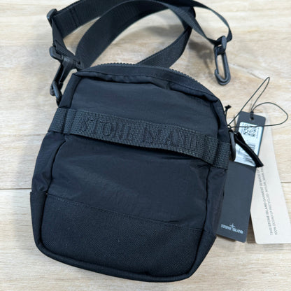 Stone Island Nylon Metal Bum Bag in Black