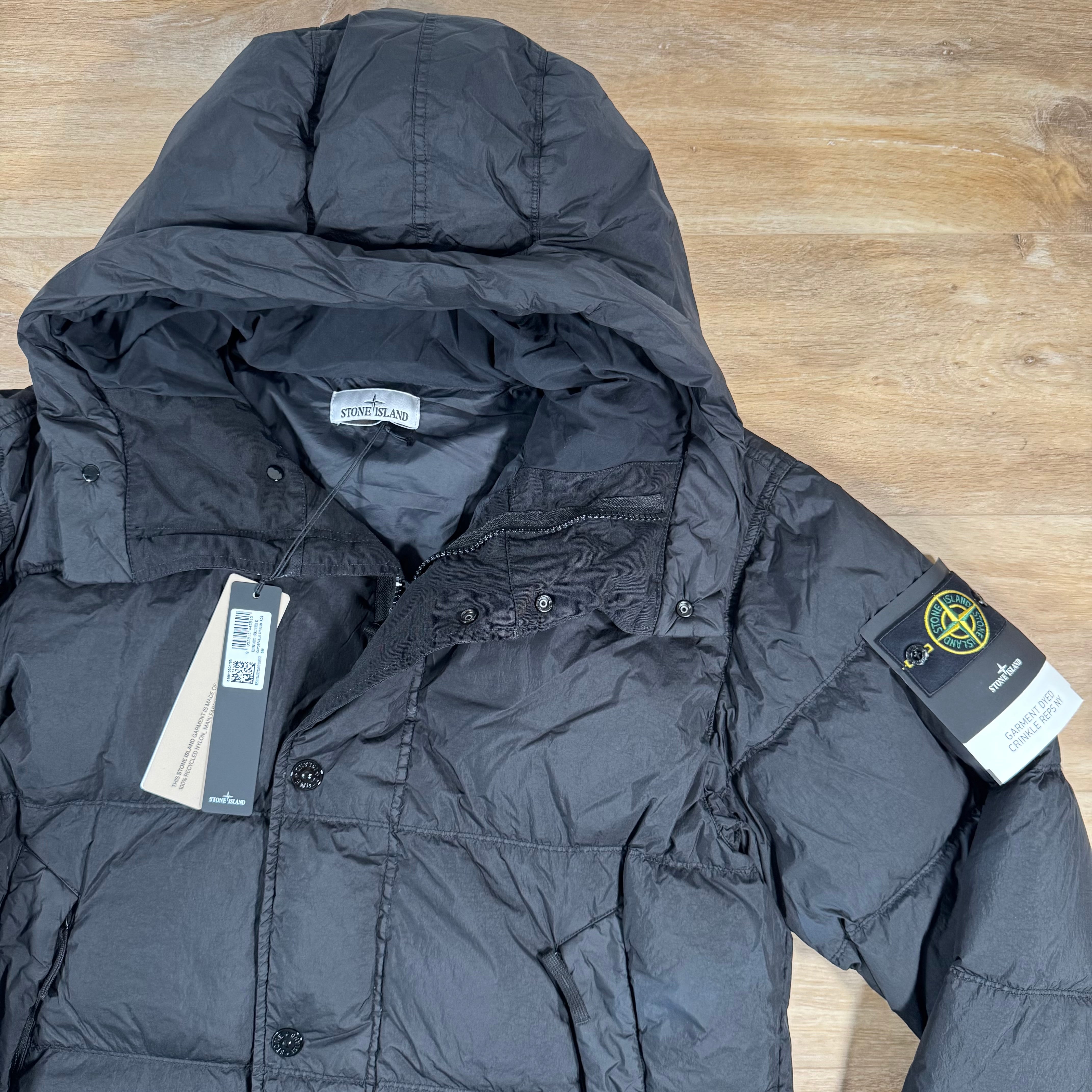 パ*実様 Stone  Crinkle Reps NY Down 0 Stone Island Crinkle Reps NY Down Jacket Military Green – Très Bien