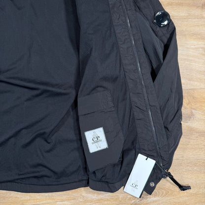 C.P. Company Chrome-R Lens Overshirt in Black