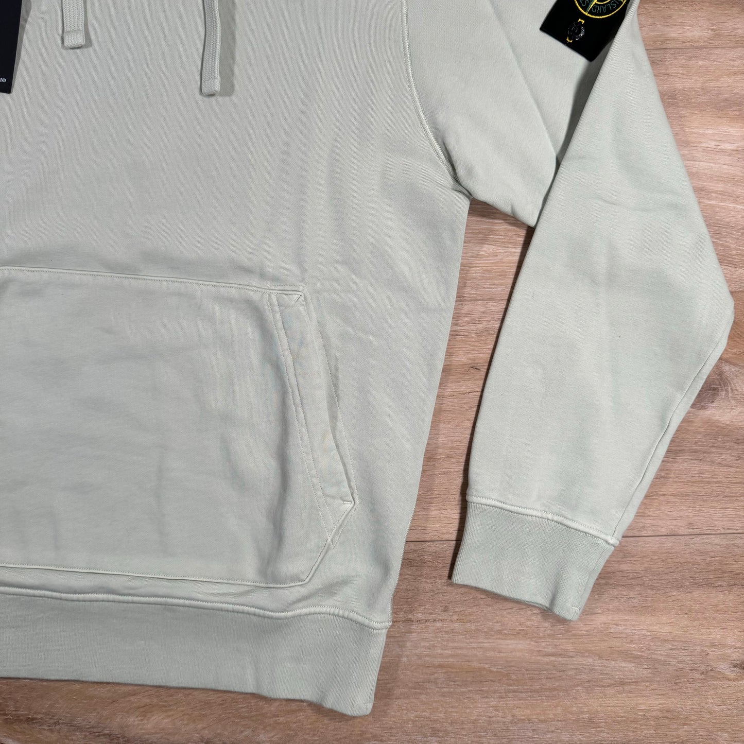 Stone Island Pullover Hoodie in Pistachio