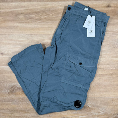 C.P. Company Chrome-R Cargo Lens Pants in Stormy Weather - Blue