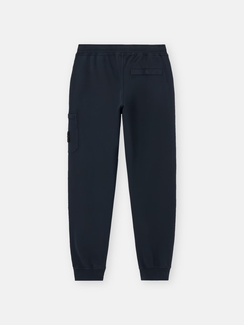 Stone Island Organic Cotton Fleece Slim-Fit Joggers in Navy