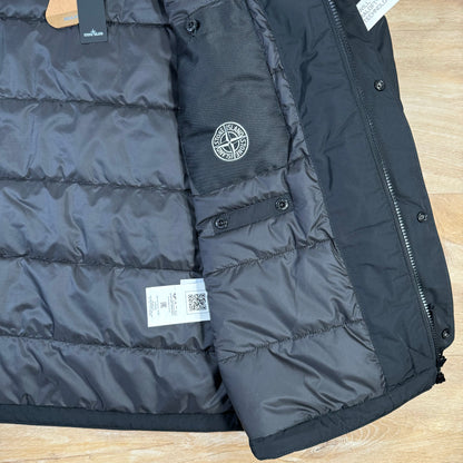 Stone Island Polyester Micro Twill Jacket in Black