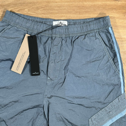 Stone Island Nylon Metal Bermuda Shorts in Sky Blue