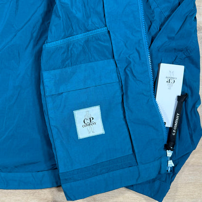 C.P. Company Chrome Lens Jacket in Ink Blue