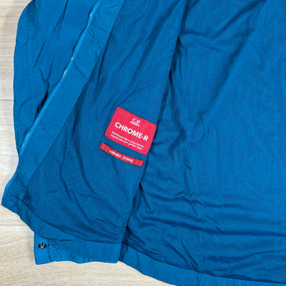 C.P. Company Chrome Lens Overshirt in Ink Blue