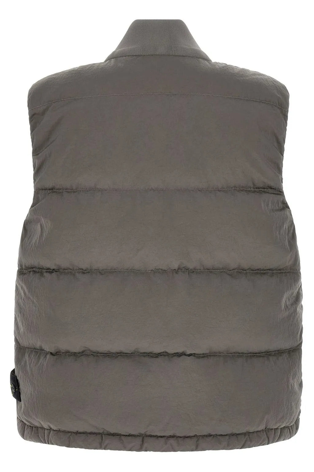 Stone Island Nylon Metal Bomber Collar Down Vest in Grey