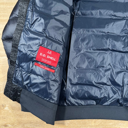 C.P. Company D.D. Shell Lens Down Jacket in Navy