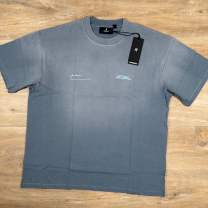 Represent Patron of the Club T-Shirt in Washed Grey