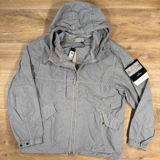 Stone Island Nylon Smerigliato Ghost Jacket in Dust Grey