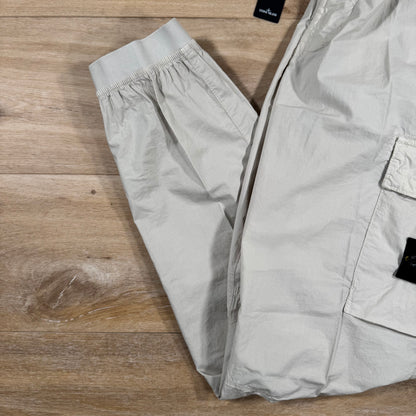 Stone Island Stretch Cotton Tela Cargo Pants in Sand