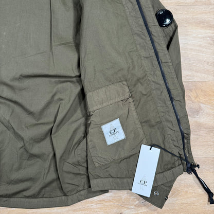 C.P. Company Chrome-R Lens Overshirt in Ivy Green