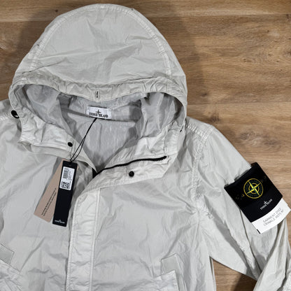 Stone Island Crinkle Reps R-NY Jacket in Sky Blue