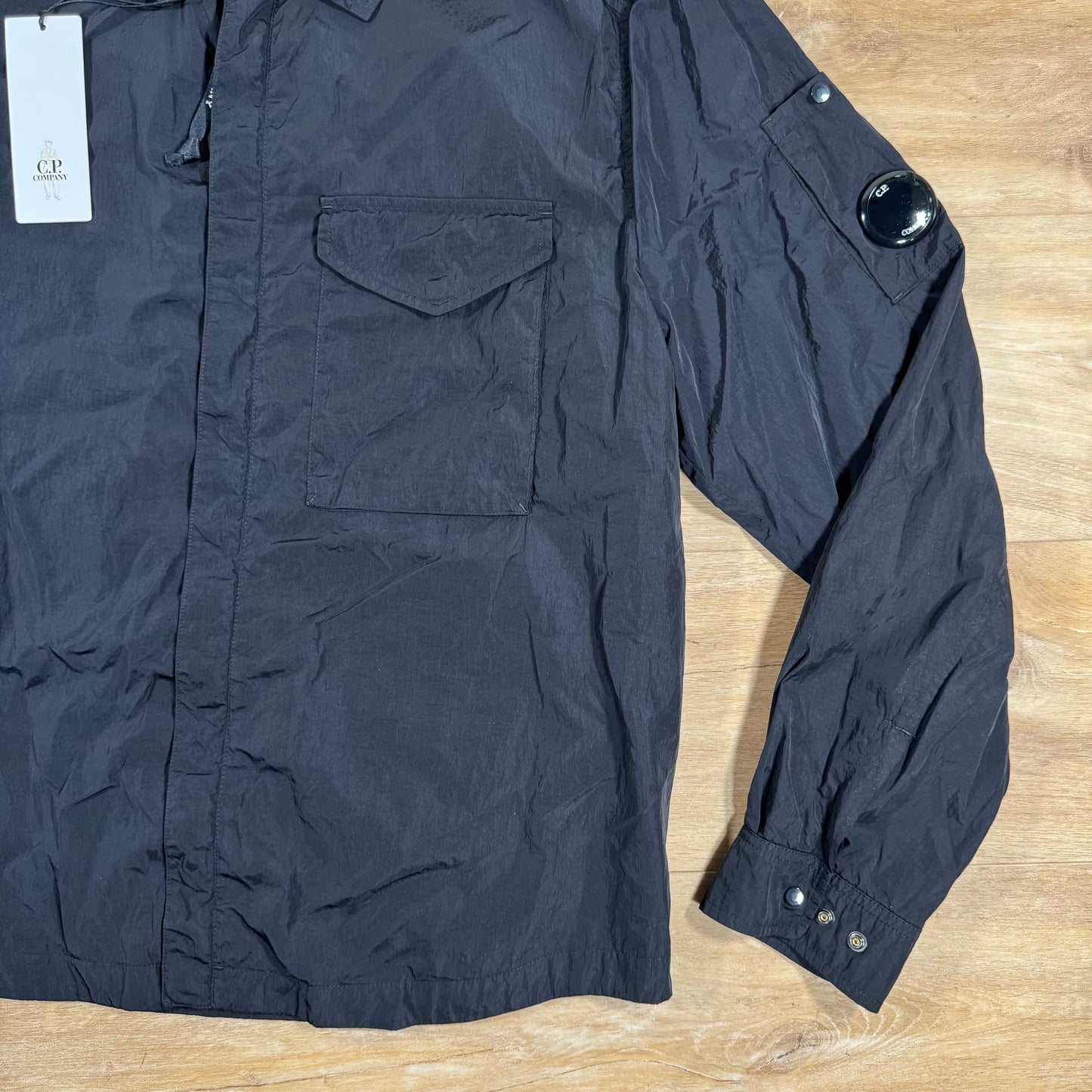 C.P. Company Chrome-R Lens Overshirt in Navy