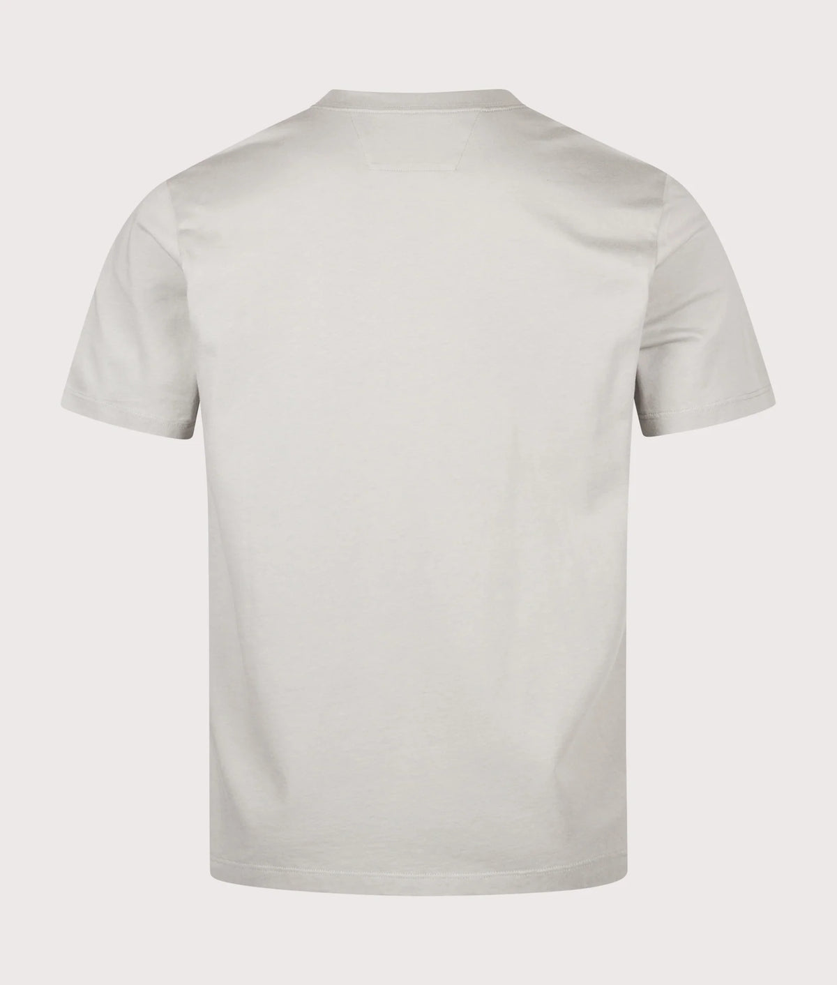 C.P. Company 30/1 Jersey Logo Patch T-Shirt in Flint Grey