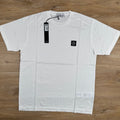 Stone Island Patch Logo T-Shirt in White
