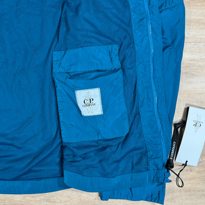 C.P. Company Chrome Lens Overshirt in Ink Blue