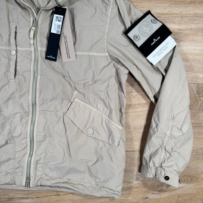 Stone Island Nylon Smerigliato Ghost Jacket in Beige