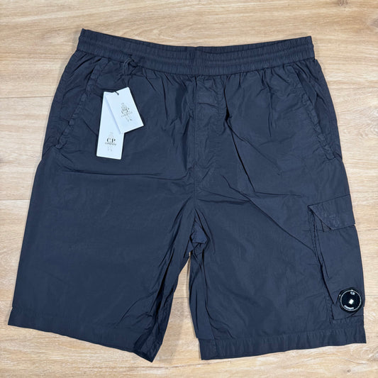 C.P. Company Chrome-R Cargo Shorts in Navy