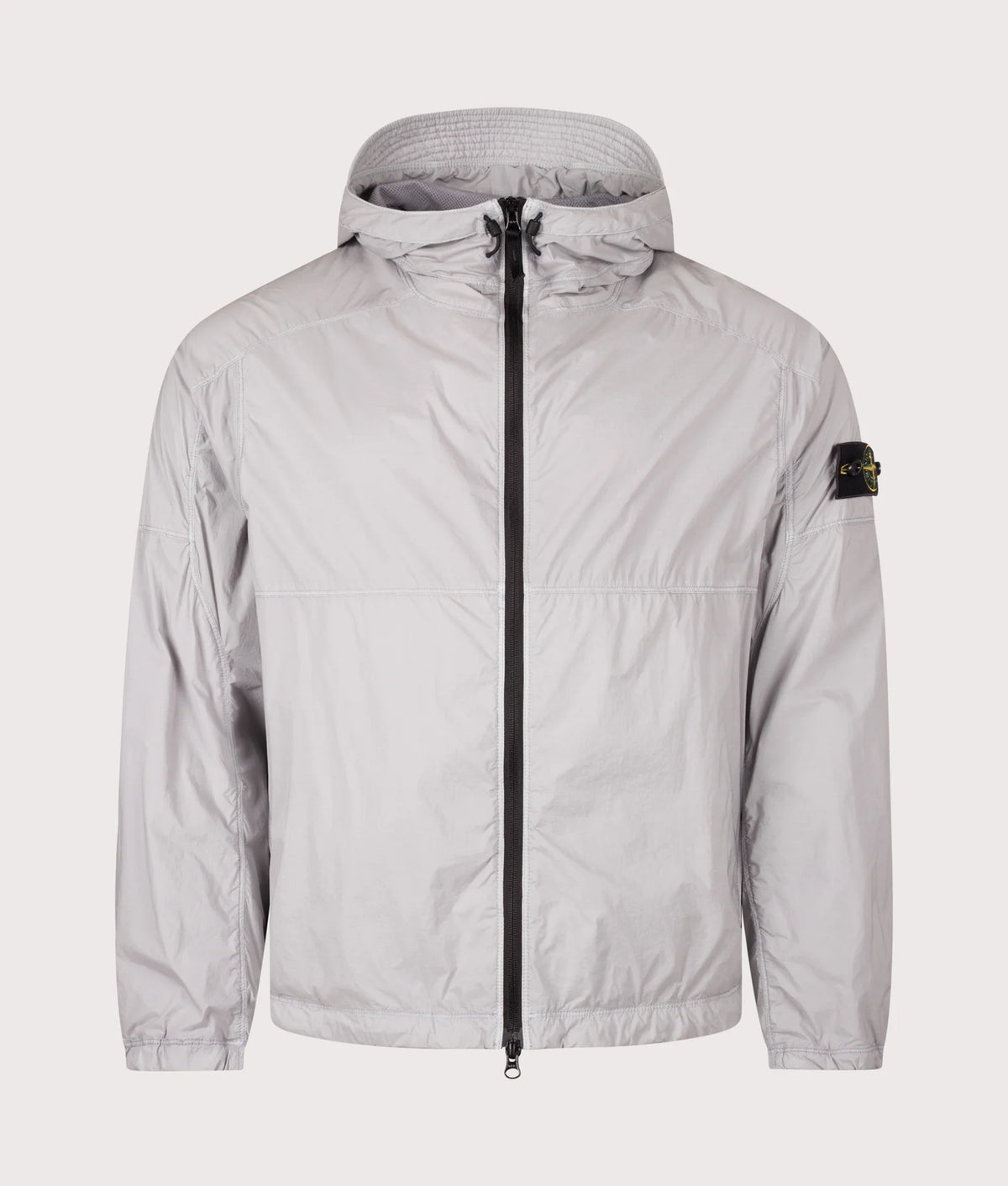 Stone Island Ultralight Nylon Stretch-TC Jacket in Ash Grey