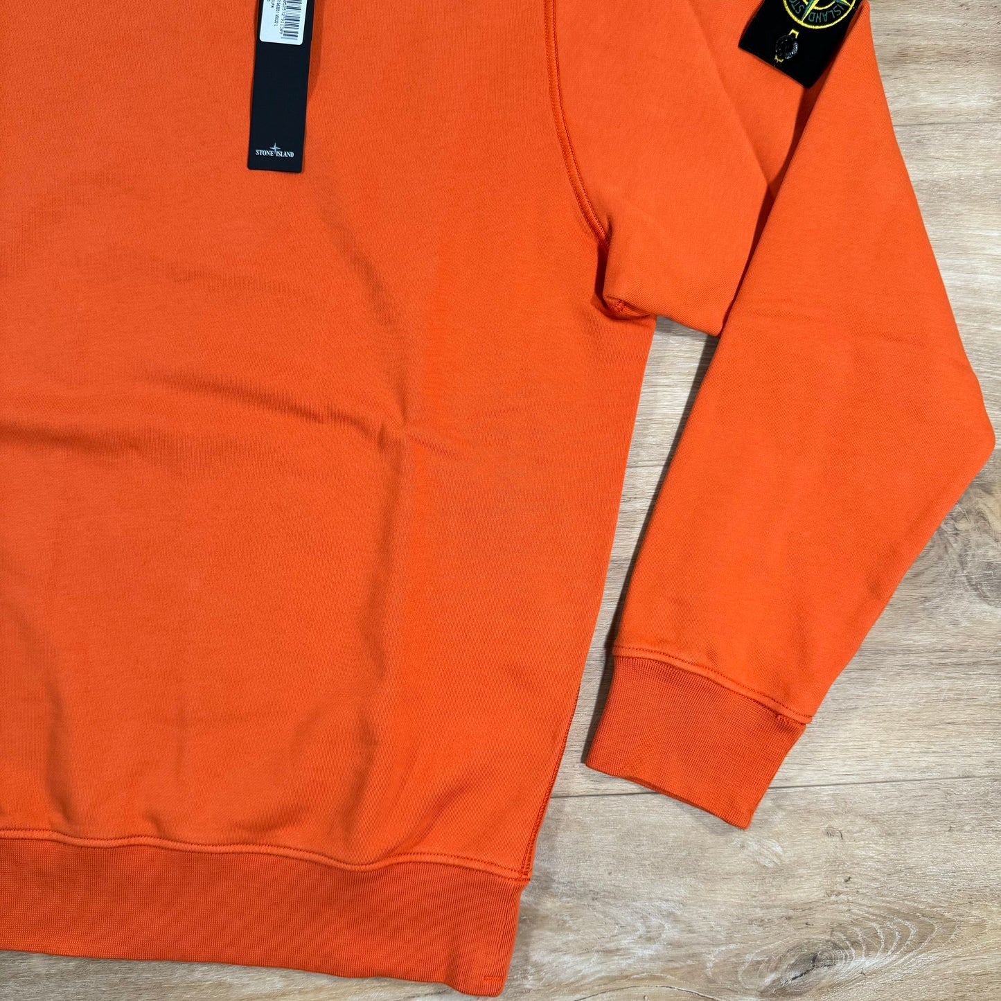 Stone Island Crewneck Sweatshirt in Orange