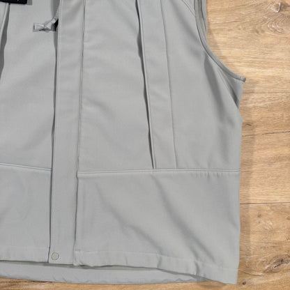 C.P. Company Shell-R Goggle Gilet in London Fog - Grey