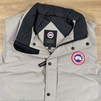 Canada Goose Freestyle Crew Vest in Limestone