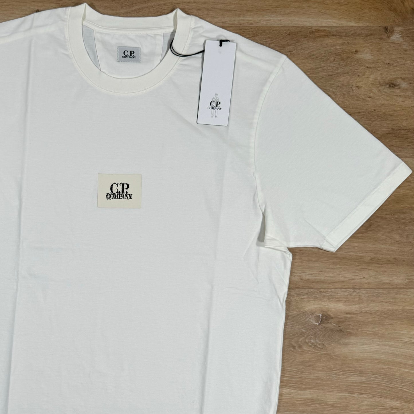 C.P. Company Centre Logo T-Shirt in White