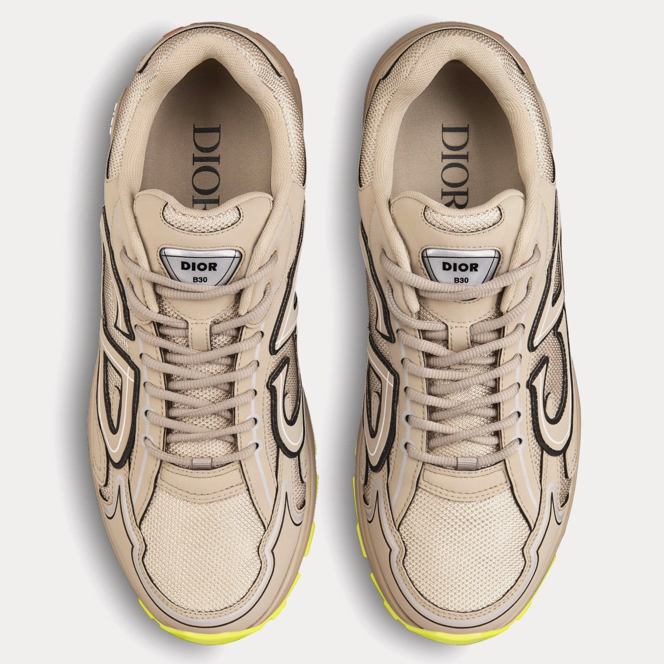 Dior B30 Trainers in Dark Beige