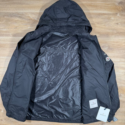 Moncler Etiache Hooded Rain Jacket in Black