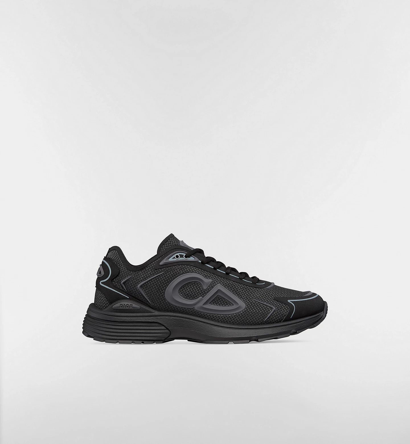 Dior B30 Countdown Tech Sneaker in Black