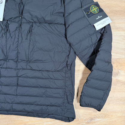 Stone Island Seamless Tunnel Nylon Down-TC Anorak in Black