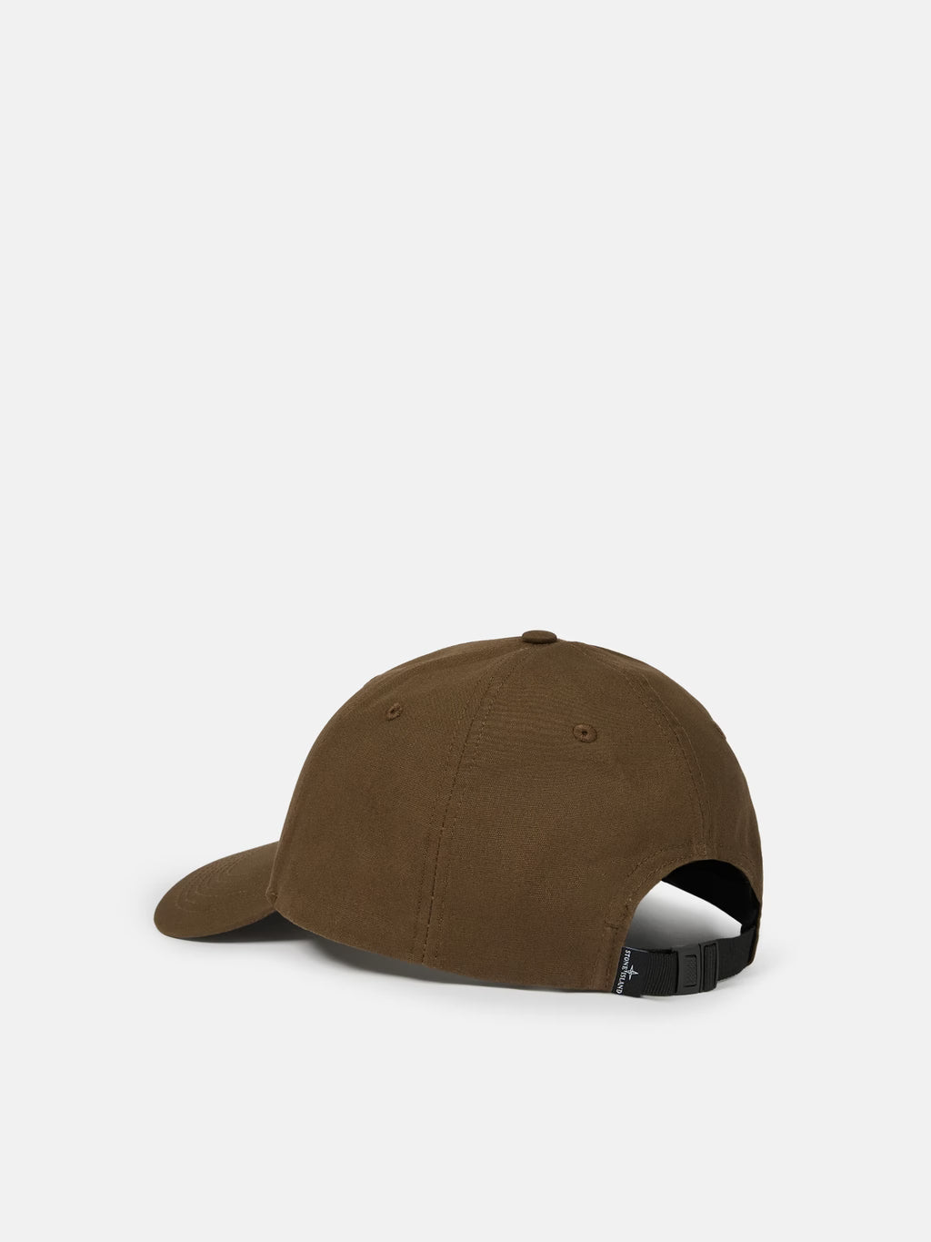 Stone Island Cotton Reps Baseball Cap in Military Green