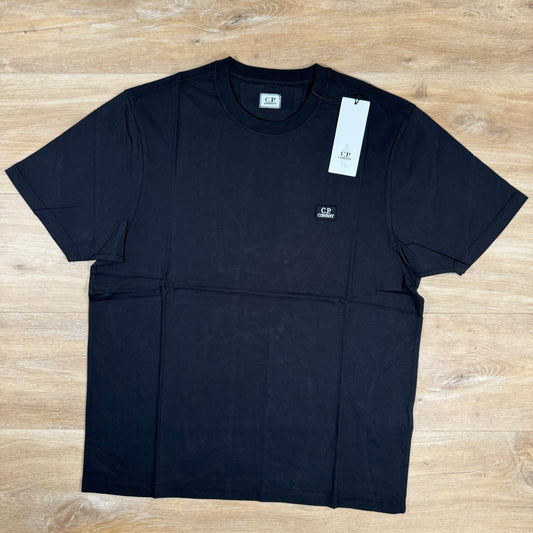C.P. Company Logo Patch T-Shirt in Black