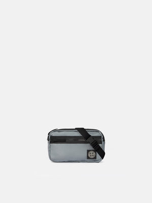 Stone Island Coated Nylon Metal Belt Bag in Ash Grey