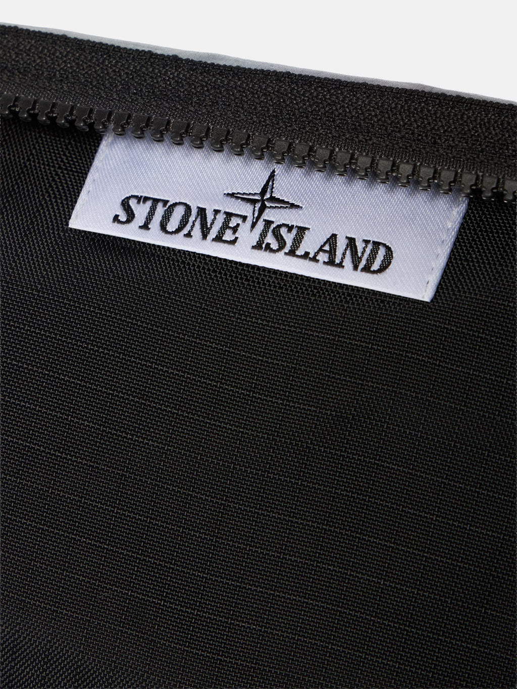 Stone Island Coated Nylon Metal Belt Bag in Ash Grey