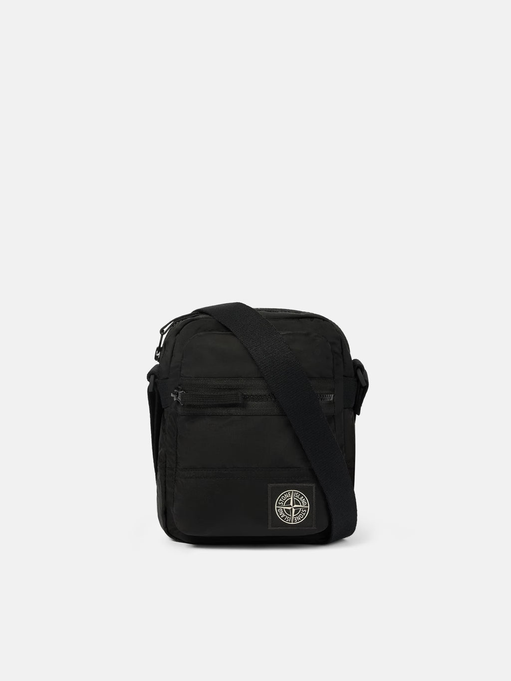 Stone Island Nylon Metal Crossbody Bag in Black