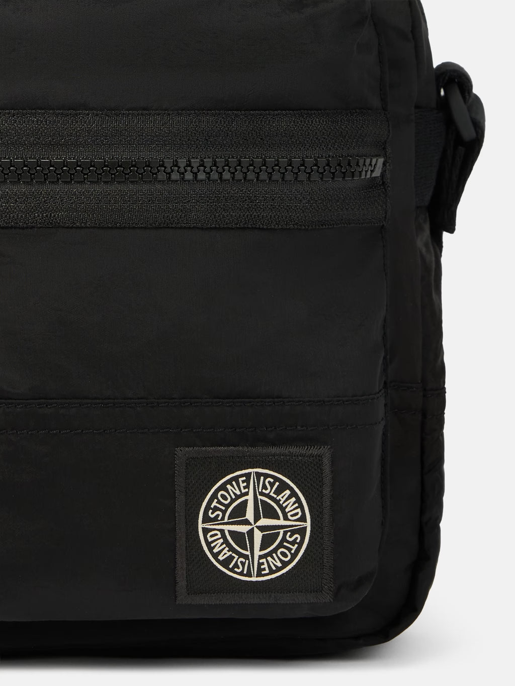 Stone Island Nylon Metal Crossbody Bag in Black