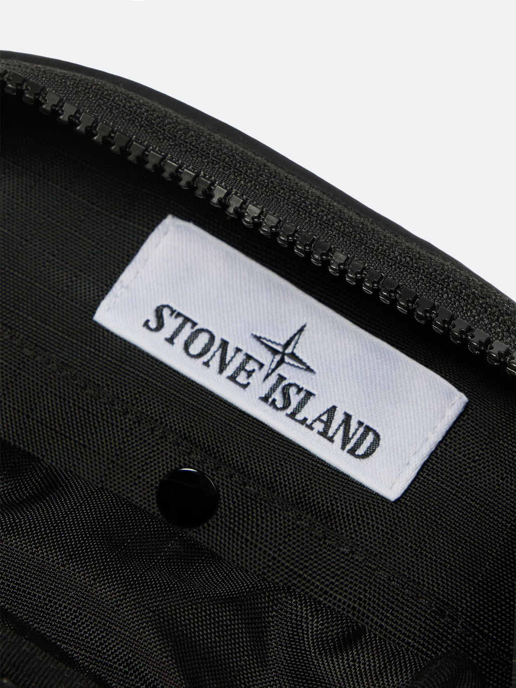 Stone Island Nylon Metal Crossbody Bag in Black