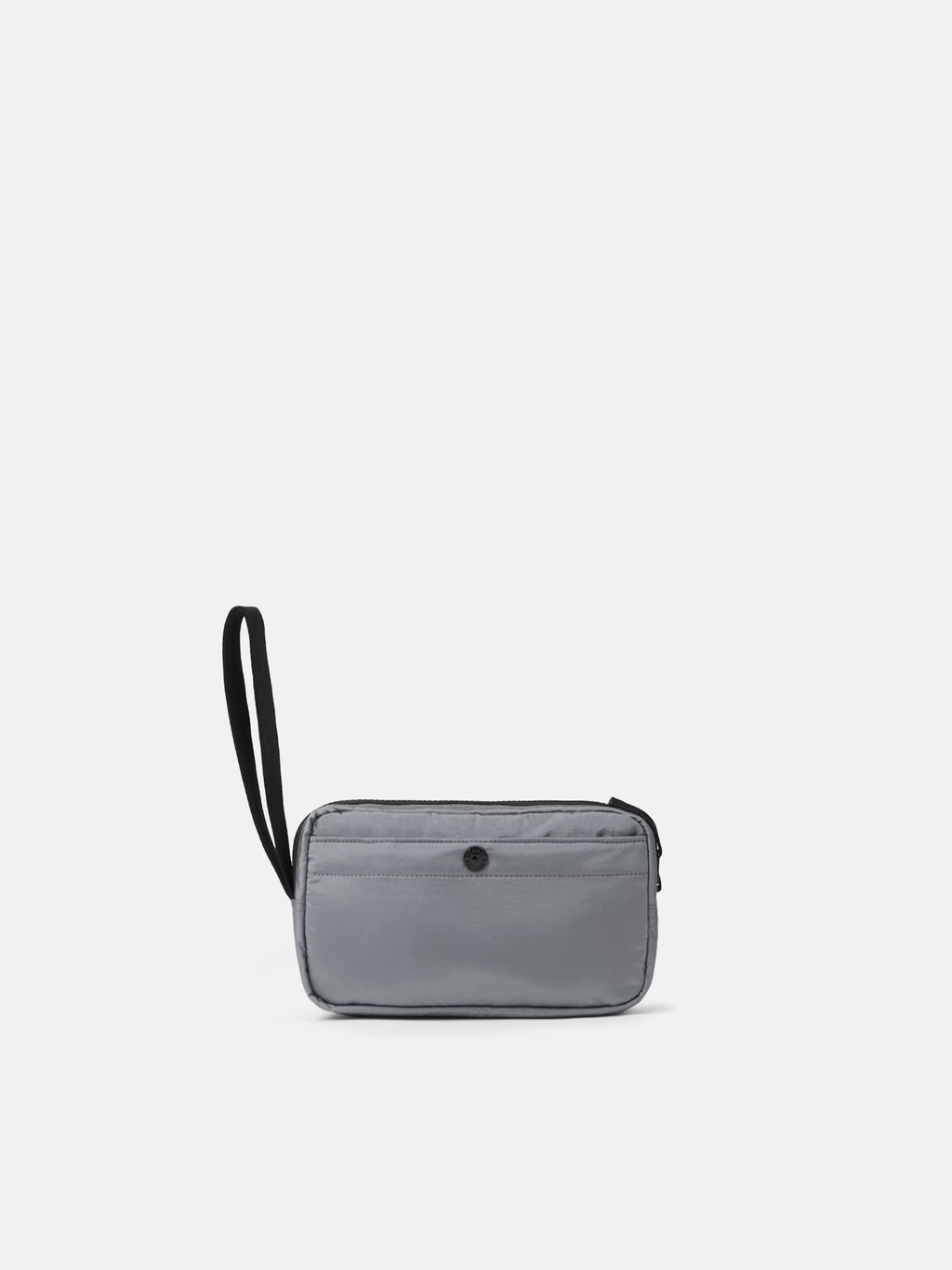 Stone Island Coated Nylon Metal Wrist Pouch in Ash Grey