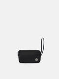 Stone Island Coated Nylon Metal Wrist Pouch in Black
