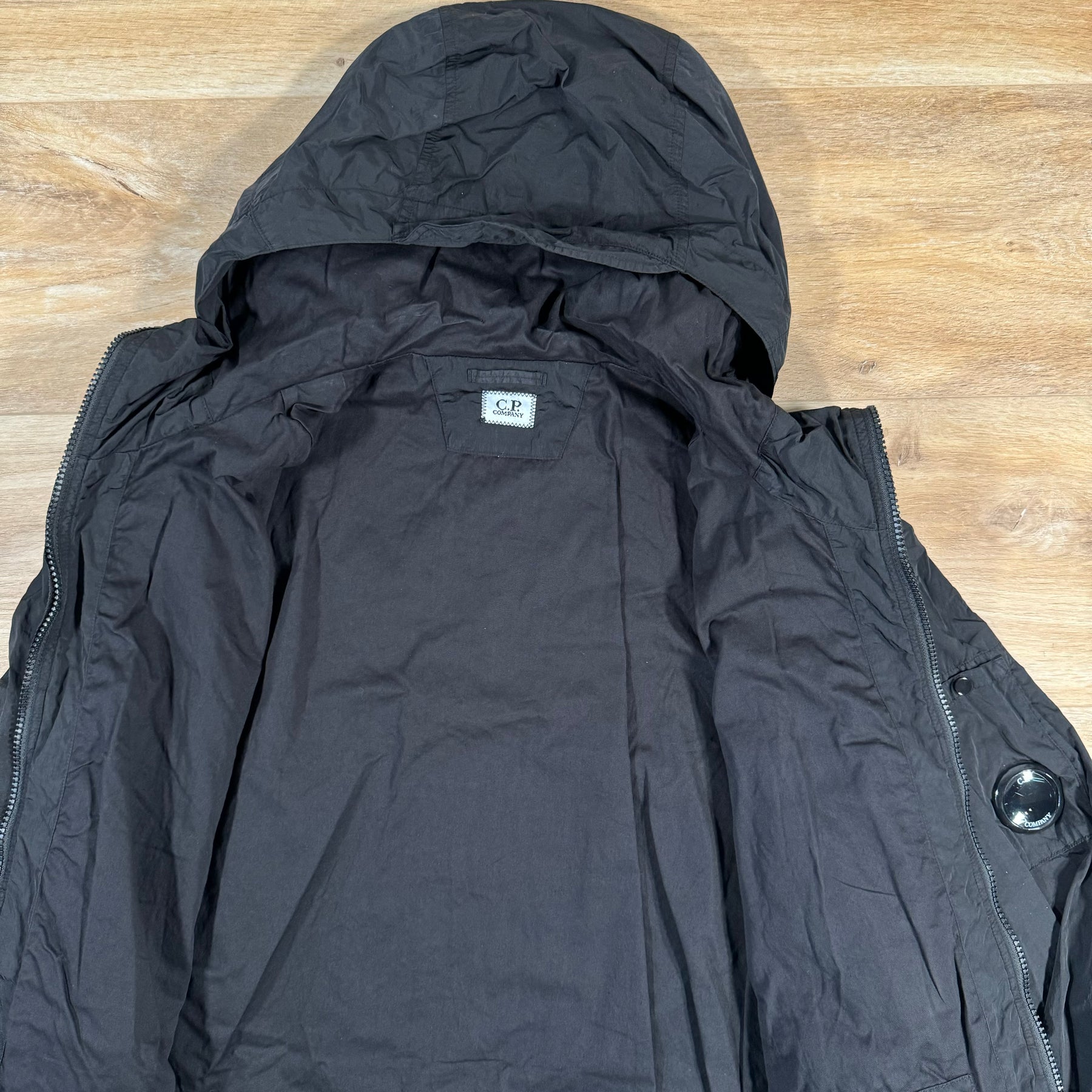 C.P. Company Chrome Lens Jacket in Black – LABEL MENSWEAR