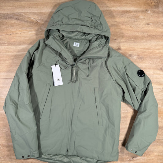C.P. Company Pro-Tek Padded Lens Jacket in Green Banana