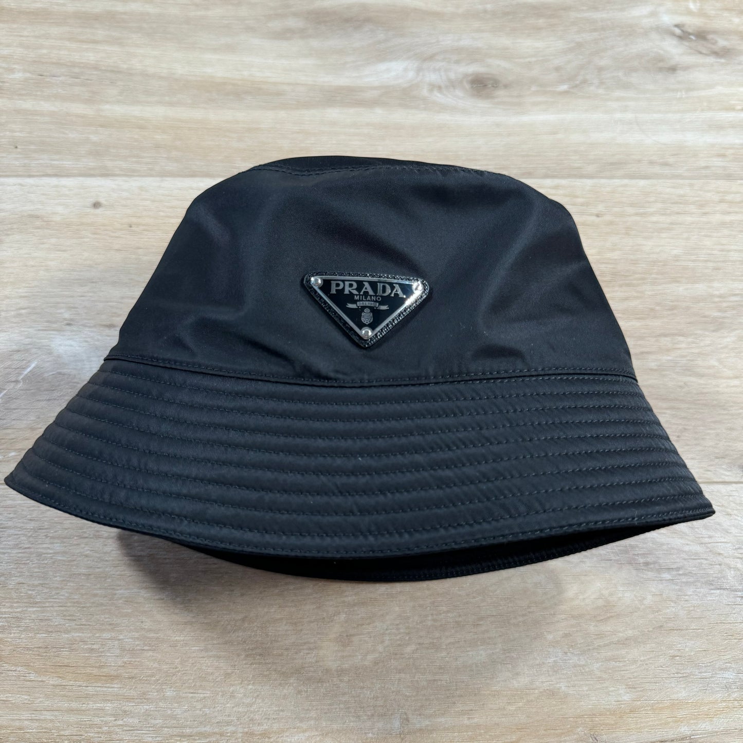 Prada Re-Nylon Bucket Hat in Black