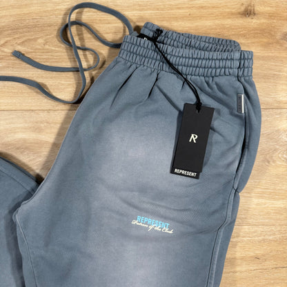 Represent Patron of the Club Sweatpants in Washed Grey