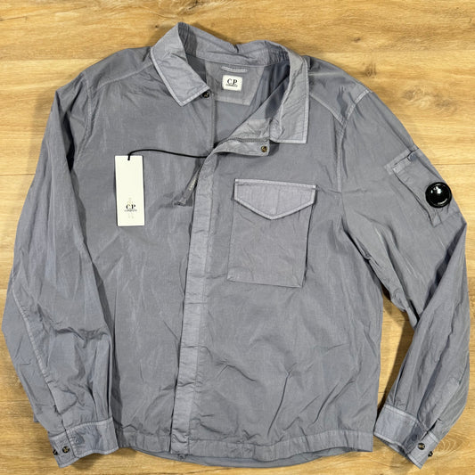 C.P. Company Chrome-R Lens Overshirt in Lavender Violet