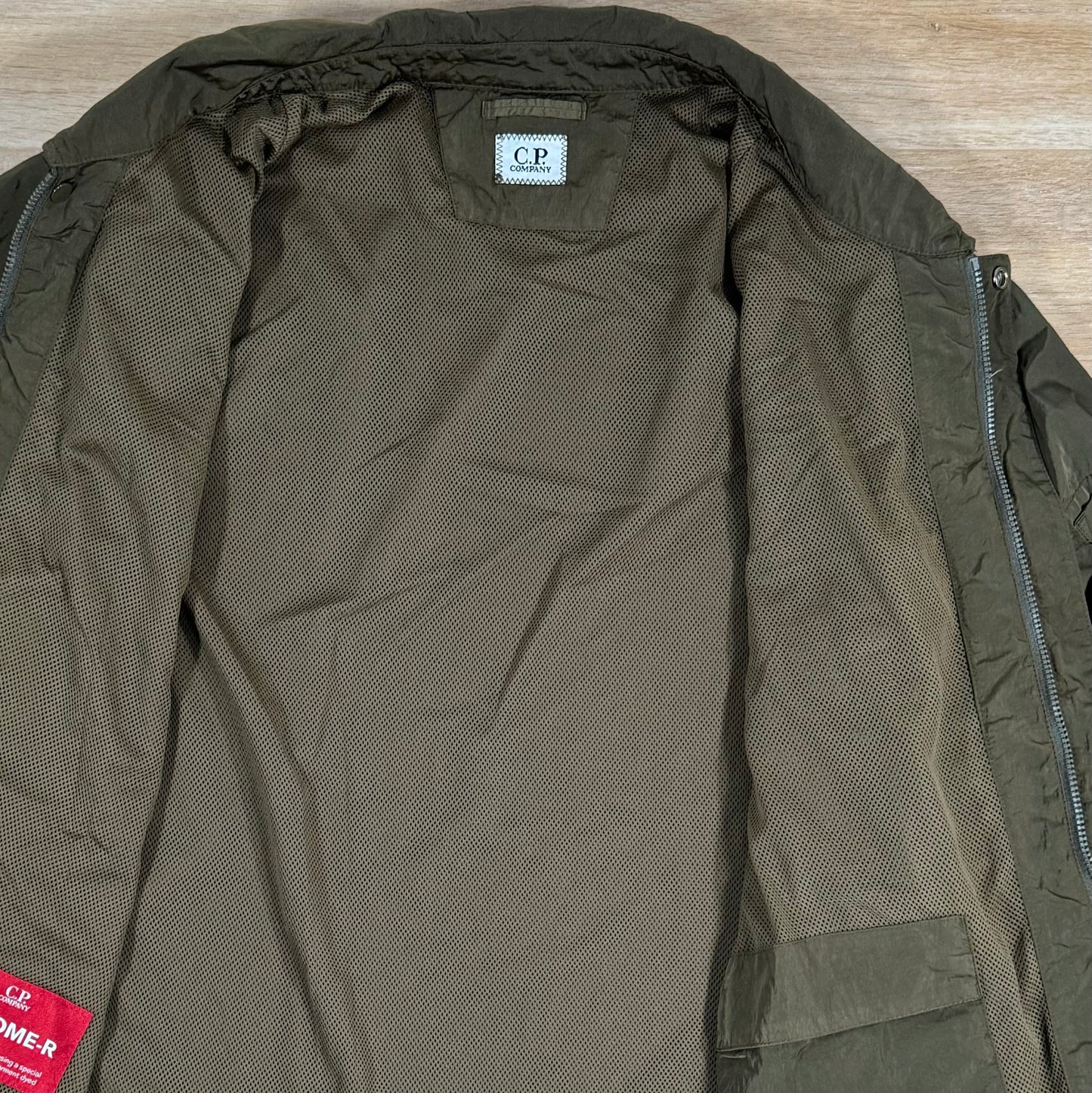 C.P. Company Chrome Lens Overshirt in Ivy Green