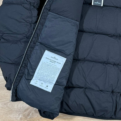 Stone Island Quilted Down-TC Jacket in Black