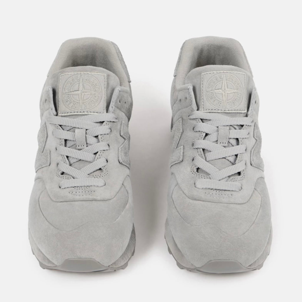 Stone Island | New Balance 574 Ghost Trainers in Dust Grey