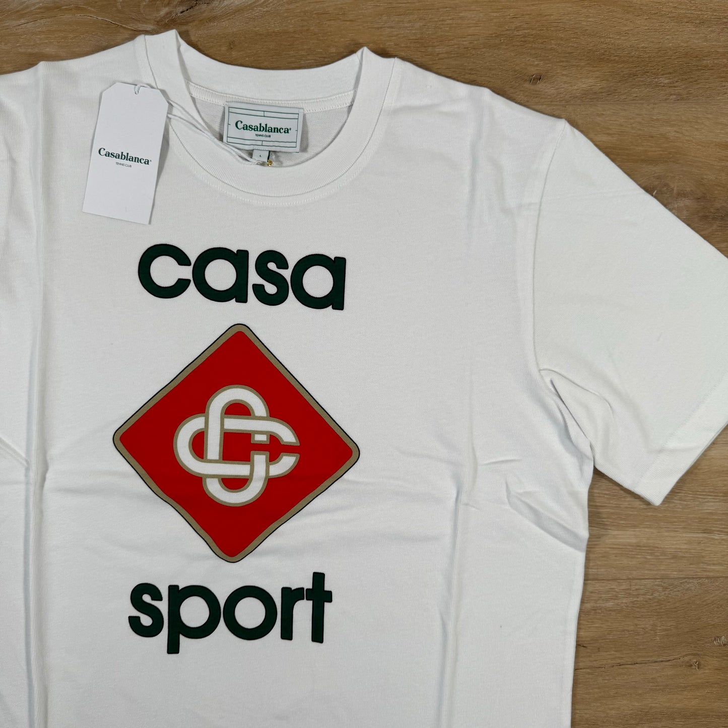 Casablanca Casa Sport T-Shirt in White